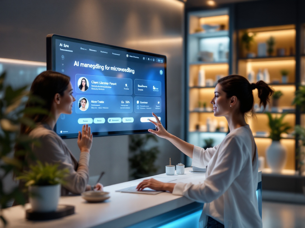 microneedling appointment ai