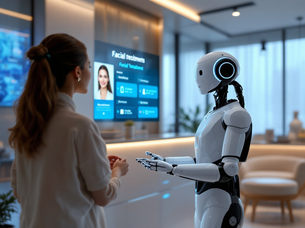 facial treatment scheduling ai